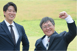 お客様の笑顔